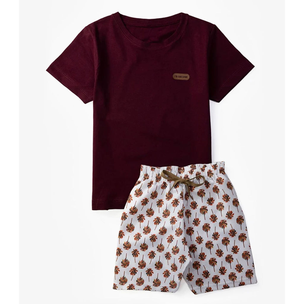 Conjunto Infantil Menino Básico Select Vermelho