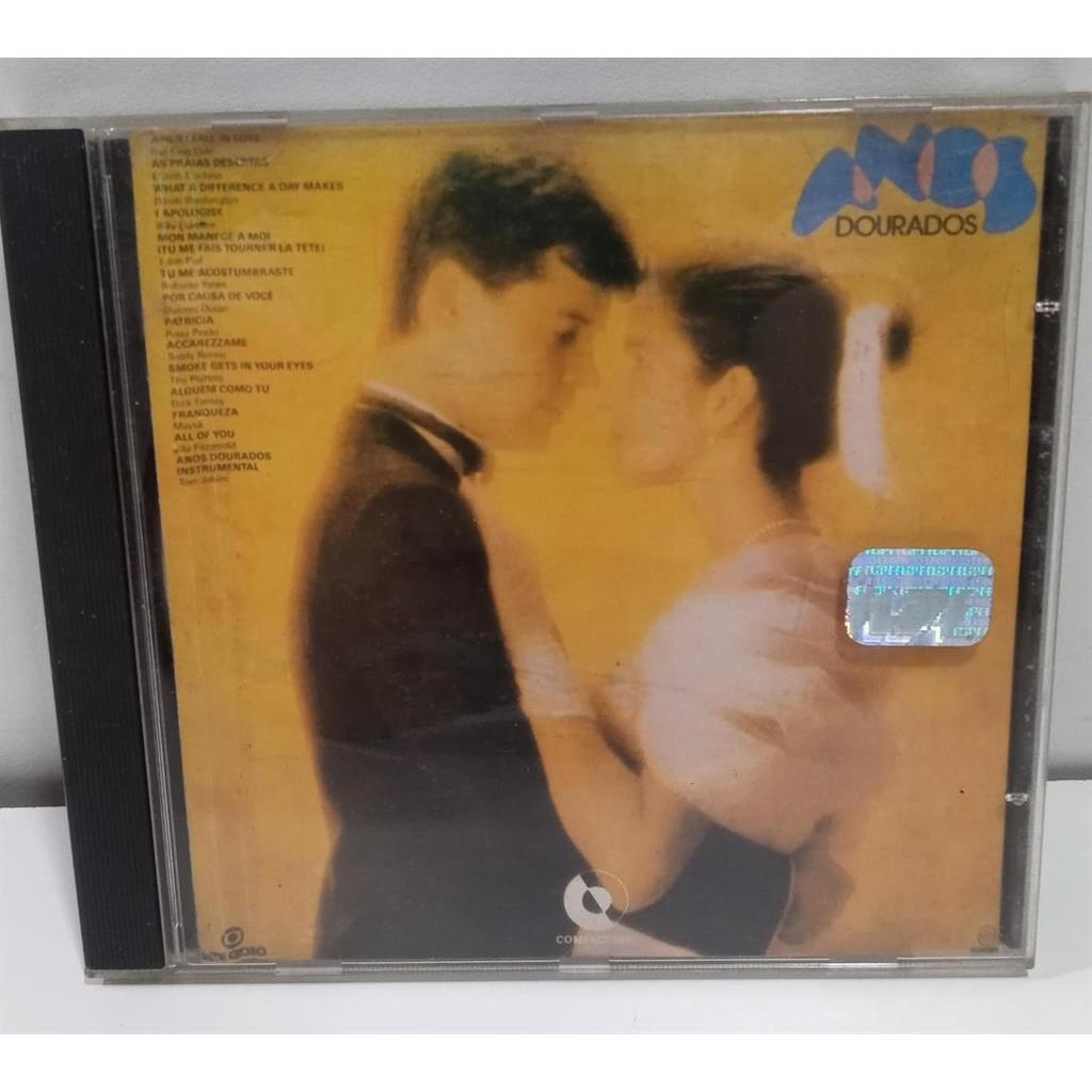 CD Ella Fitzgerald - Tom Jobim - Edith Piaf - The Platters - Maysa Anos Dourados - Trilha Da Minissérie
