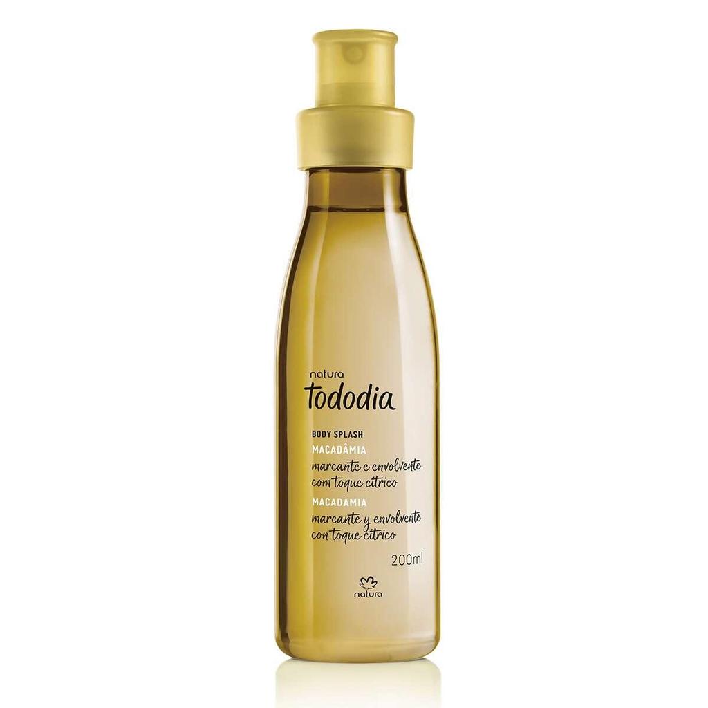 Body Splash Desodorante Tododia Macadâmia Feminino 200 ml