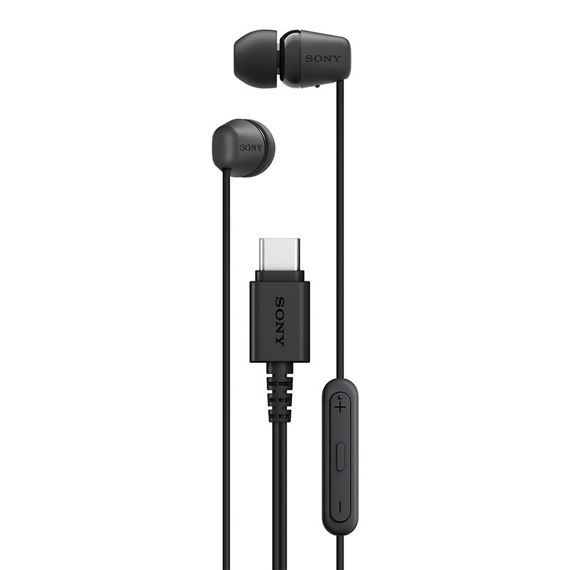 Original Para Sony IER-EX15C USB-C Fones De Ouvido Intra-Auriculares Com Fio Microfone Compatível Android iOS Tablet Lap