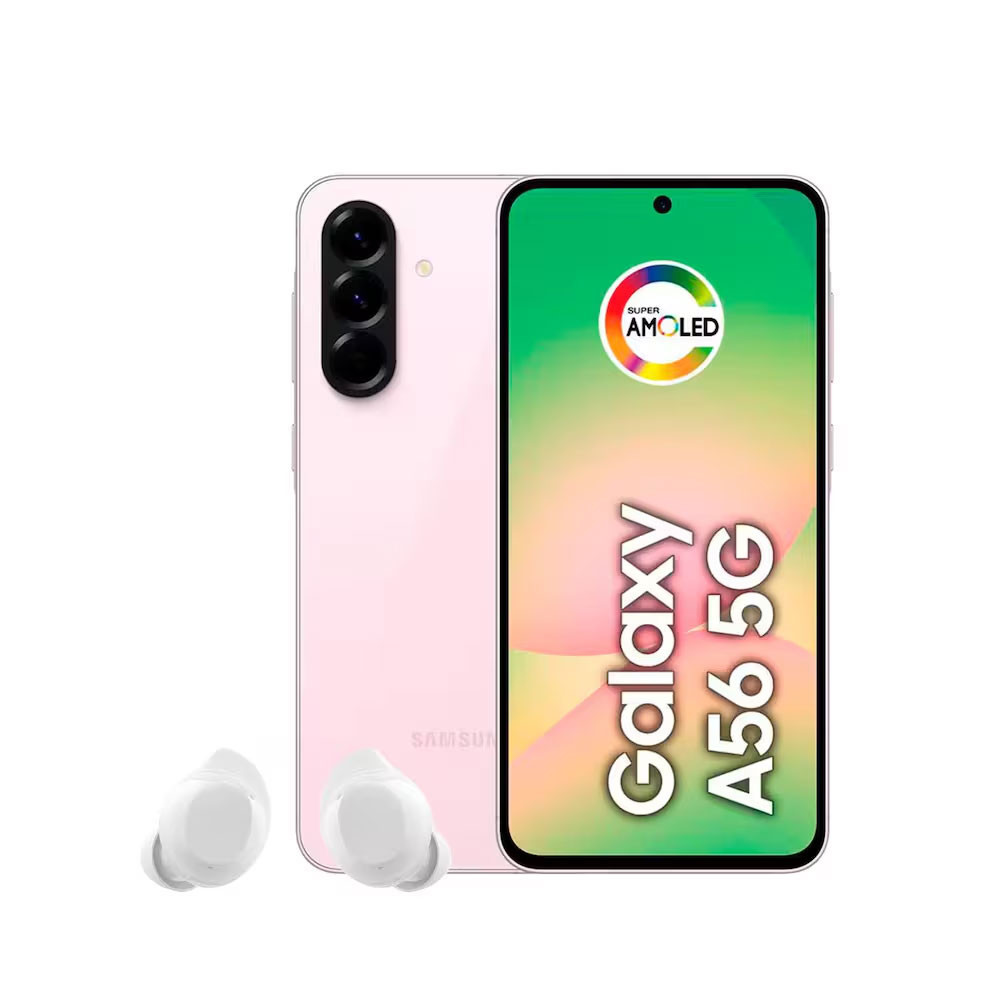 Smartphone Galaxy A56 5G 256GB Cmera Tripla 50MP, Galaxy Buds Core Samsung