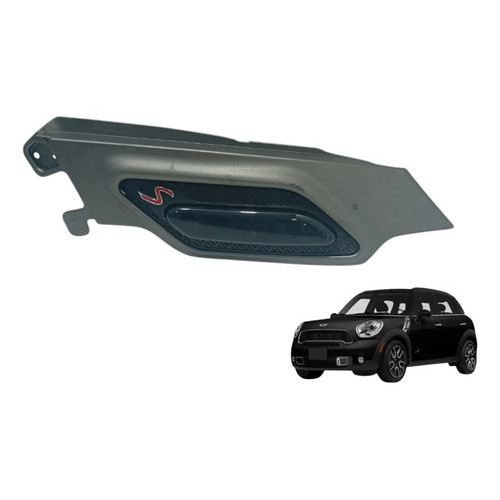 Moldura Aplique Paralama Esquerdo Mini Cooper S 2013 2014 Cinza-escuro