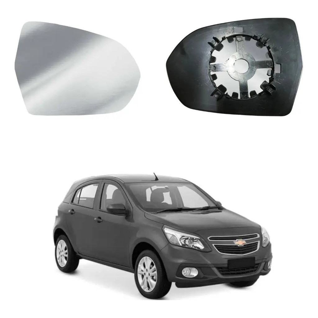 Lente Espelho Retrovisor Agile 09/16 Montana 11/20  Ld