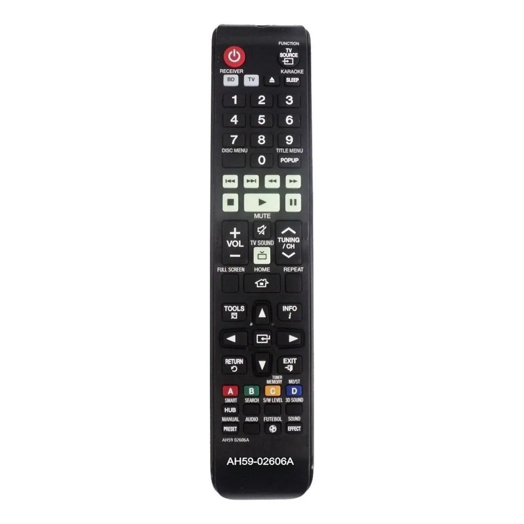Controle Remoto Lelong Samsung Home Theater Blu-Ray Compatível Ht-f5505k