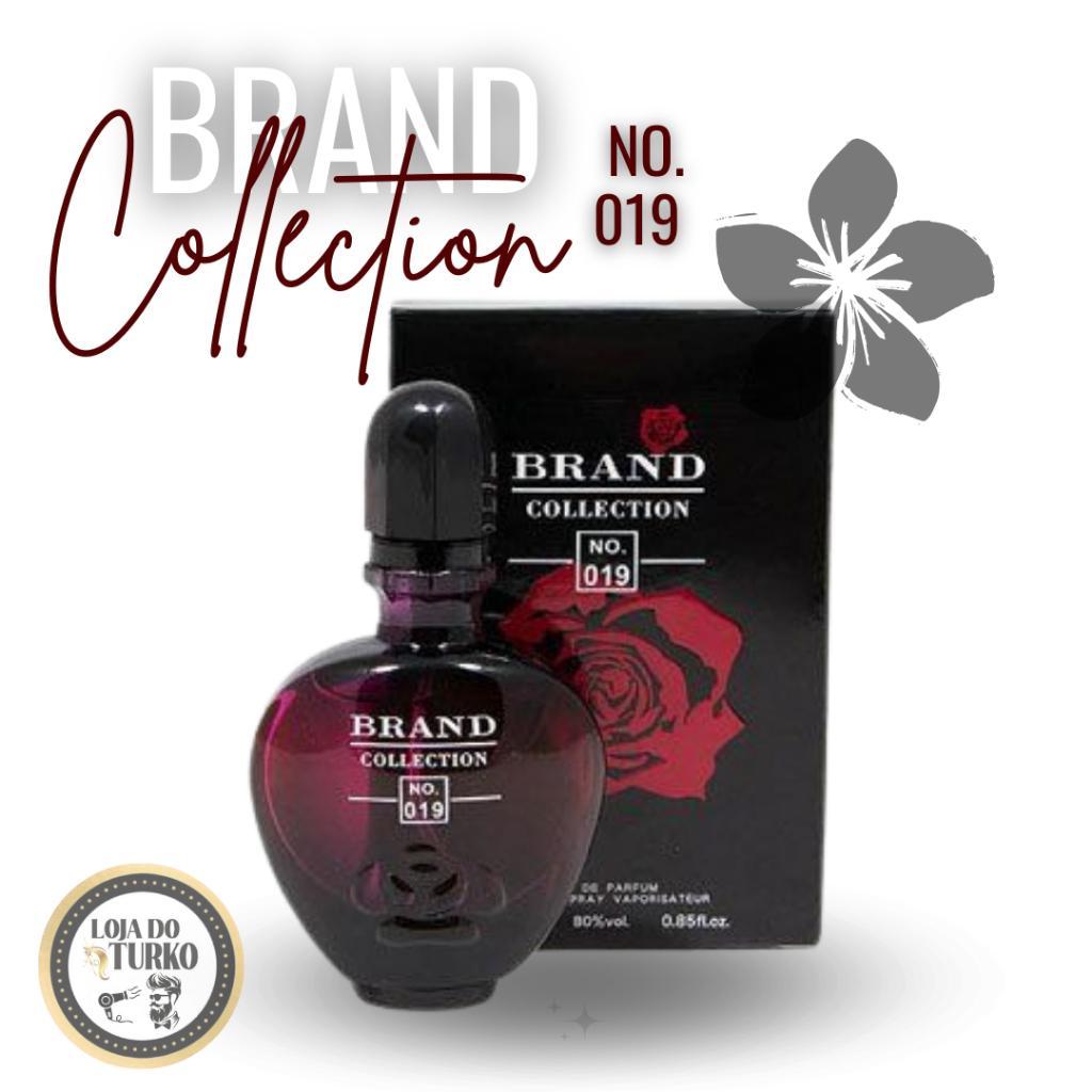 Perfume importado perfumes original Perfume Feminino Miniatura Brand Collection 019 Rosa Black BRAND-019-25ML