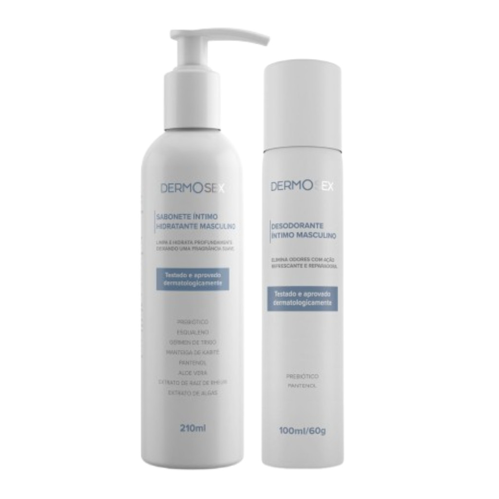 Kit Cuidado Masculino Sabonete Íntimo + Desodorante Íntimo