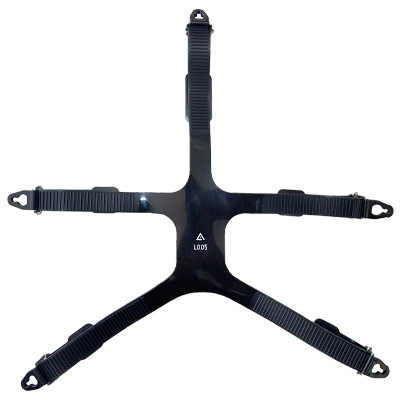 Tirante Preto c/ Presilha Metálica p/ Máscaras Full Face Air Safety (Cód. 525794)