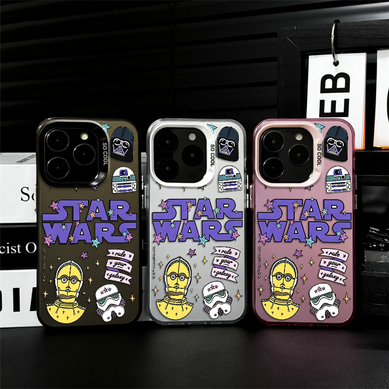 Capinha de celular Star Wars para iphone 13 normal 14 11 12 13 16 17 15 pro max 13 pro 15 plus 17 Air capa silicone