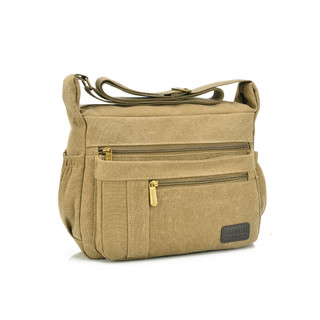 Bolsa masculina Casual bolsa masculina bolsa de ombro de lona 2025 novo estilo mochila bolsa de ombro masculina estilo m