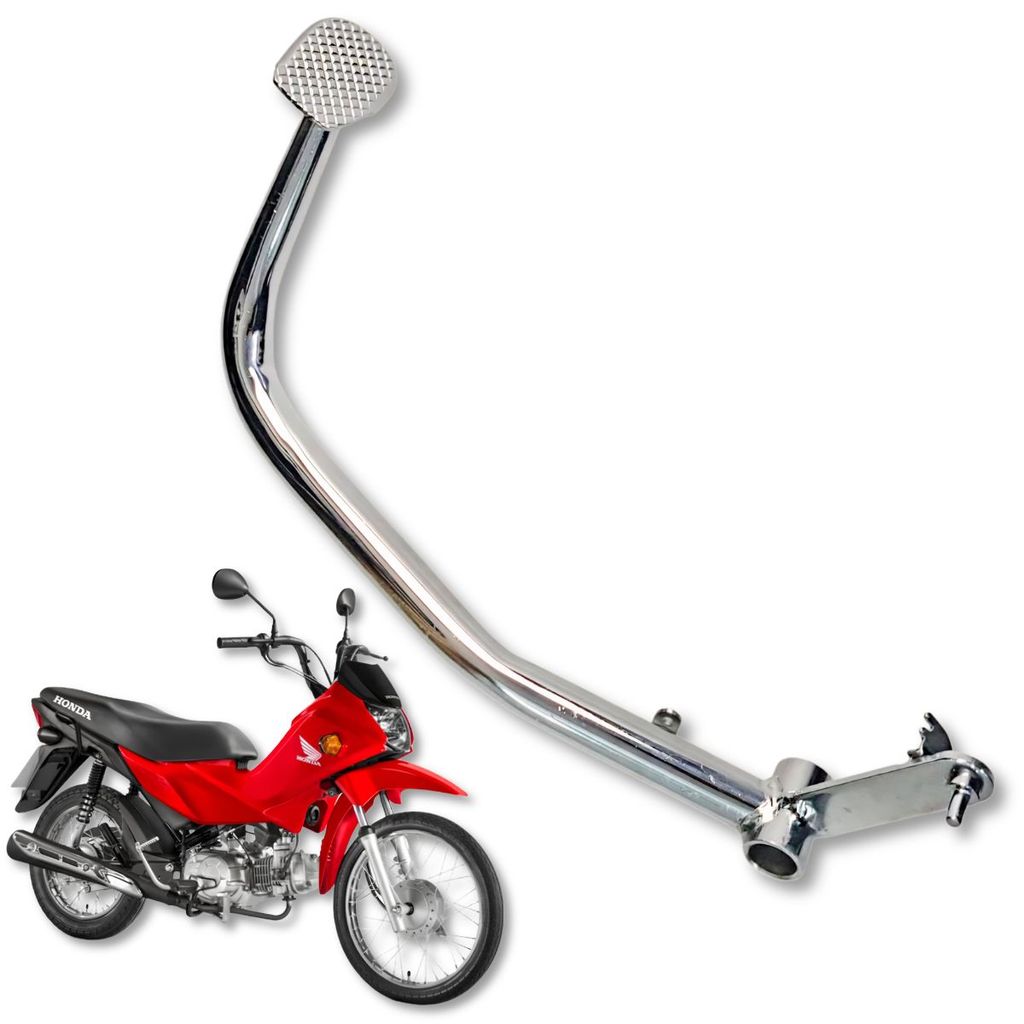 PEDAL FREIO POP 110i 2019 A 2024 POP 110i ES 2025 EM DIANTE ENCAIXE ORIGINAL