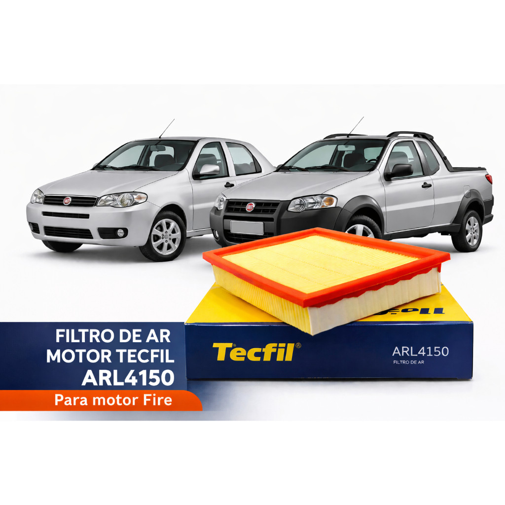 Filtro de Ar Fiat Palio Strada Siena Idea Palio Weekend TECFIL ARL4150