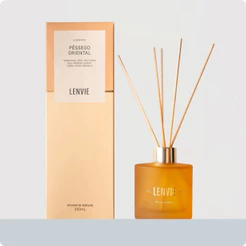 Difusor De Perfume Pêssego Oriental 200Ml Elementos Lenvie