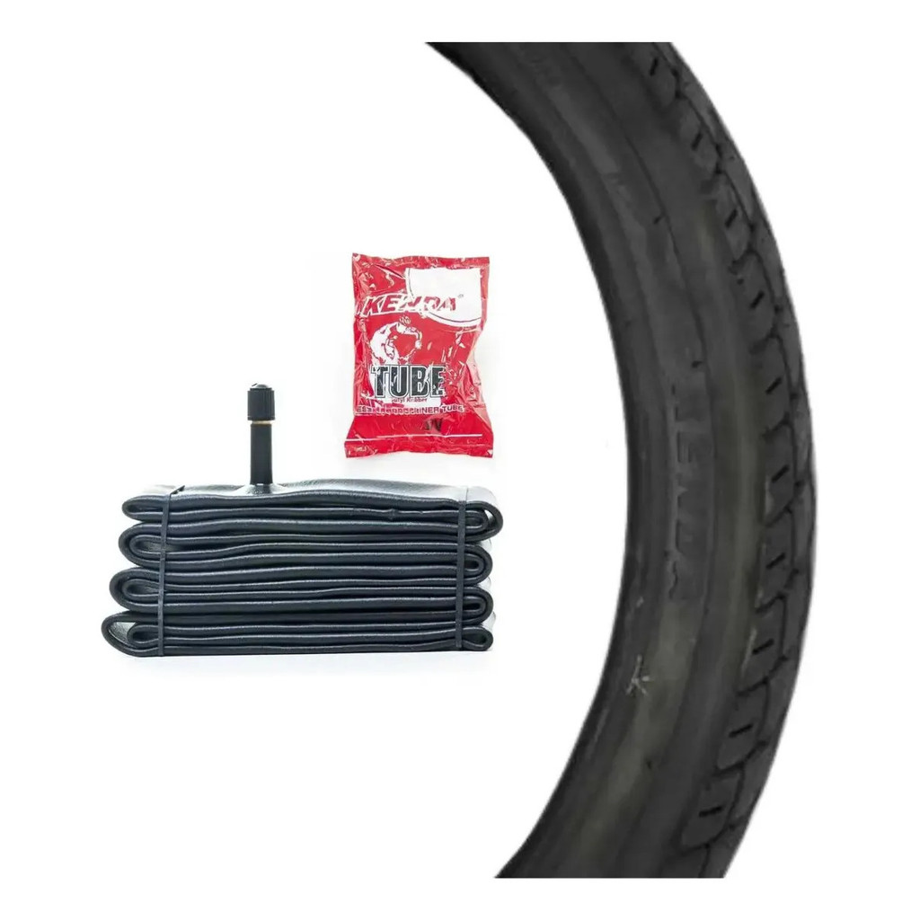 Pack 01 Pneu E 01 Câmara 18 X 2.125 Bicicleta Elétrica E-bike