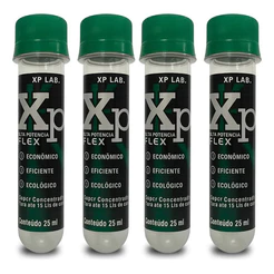 Kit 4 Xp3 Flex Combustível Eficiente 25 Ml