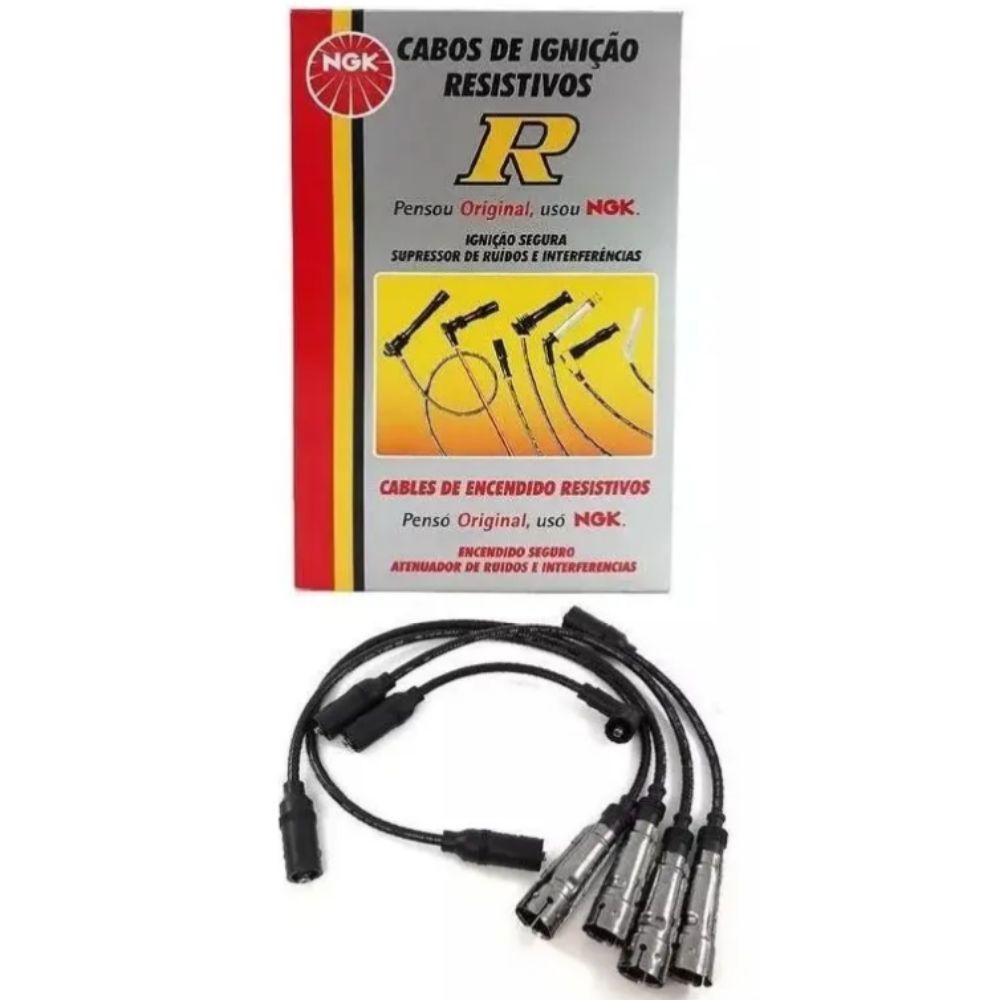 Jogo Cabo Ngk Stv19 Vw Santana Quantum 1.6 1.8 2.0 Mi