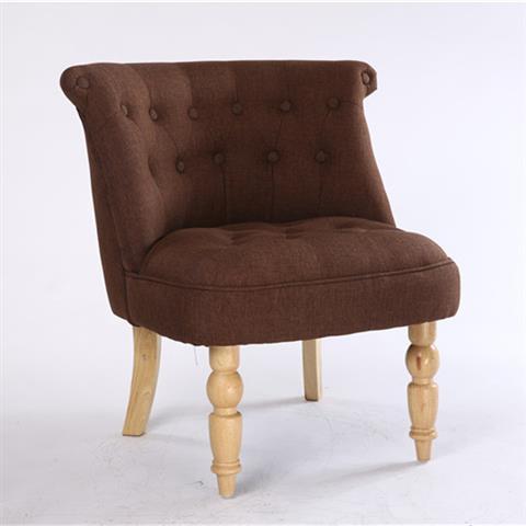 Sofá pequeno de tecido vintage em estilo europeu, modelo popular online, mini sofá de dois/três lugares para apartamento