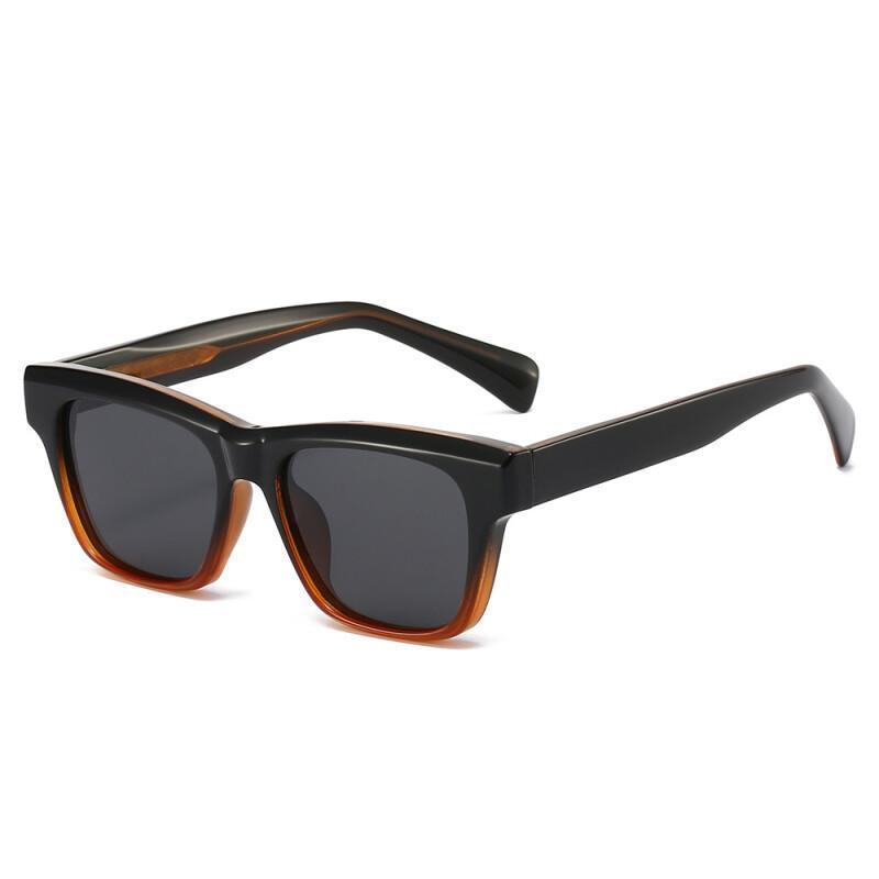 Óculos De Sol Polarizados De Acetato CP , Masculino , Feminino , Lente TAC , Cor Gradiente , Núcleo De Metal , Moda Unis