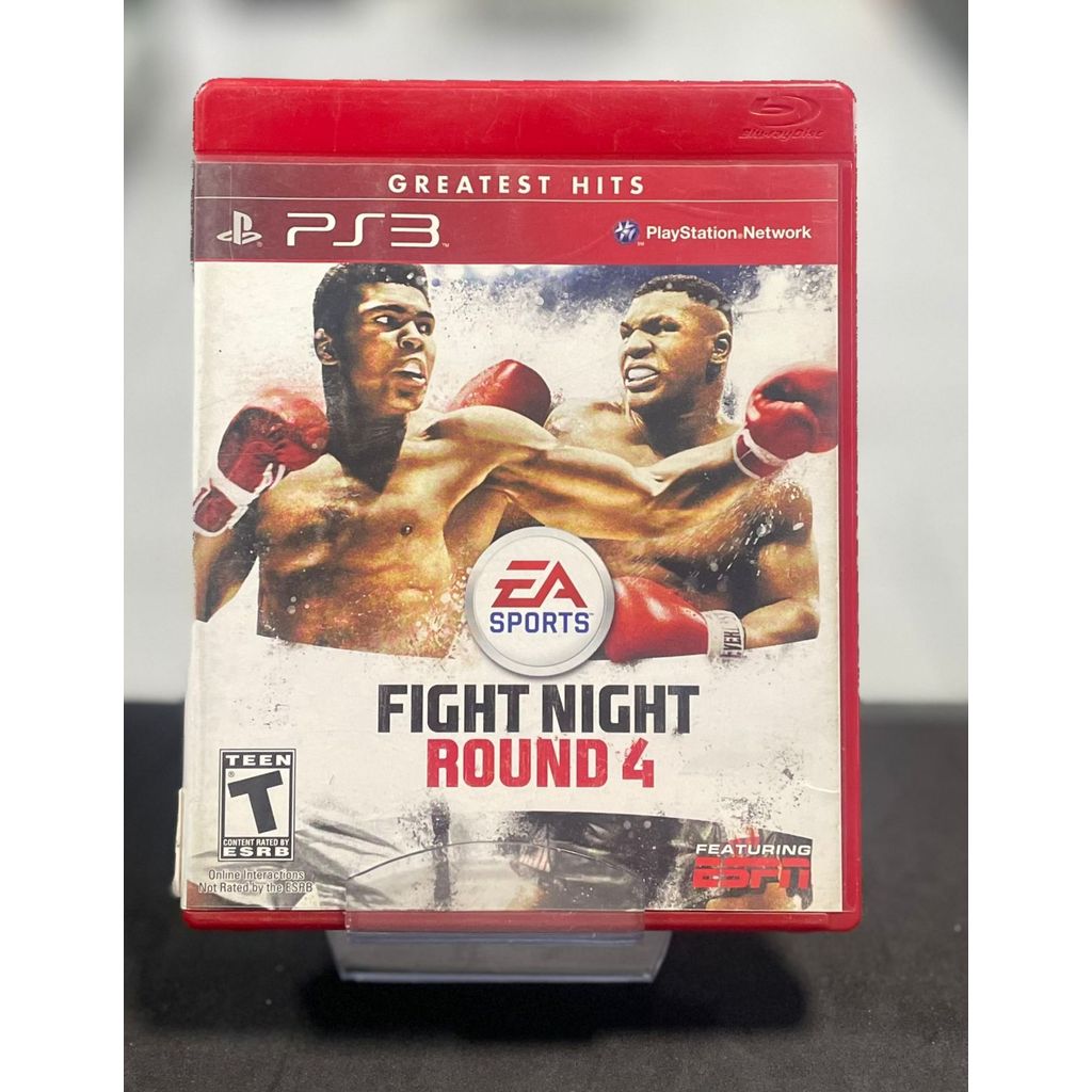 Fight Night Round 4 Greatest Hits Ps3 Midia Física