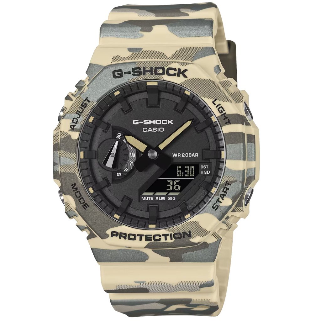 Relógio Casio G-Shock GA-2100CM-5ADR Masculino 49mm