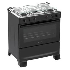 Fogo Atlas 5 Bocas com Forno 82L Mnaco Plus