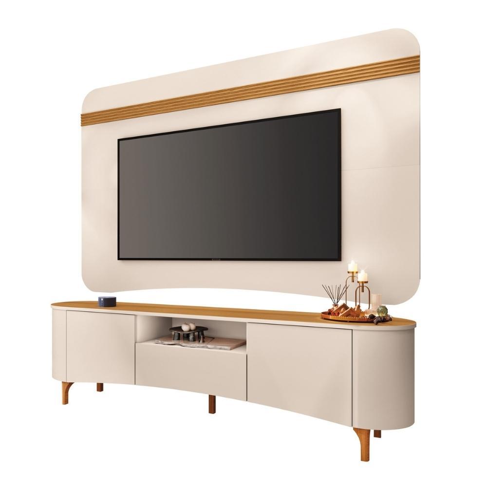Rack Bancada com Painel para TV Até 80 Polegadas 2m Delta