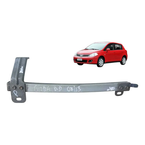Suporte Canaleta Vidro Nissan Tiida D. Direita 2008 A 2013 Prata