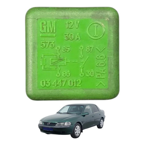 Rele Auxiliar Compressor Ar Vectra Gls 1996 1997 1998 1999 Peça 3