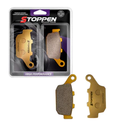Pastilha Freio Stoppen Ceramica Traseira Nc700x Nc750x Cb500f Cb500x Triumph Tiger 800