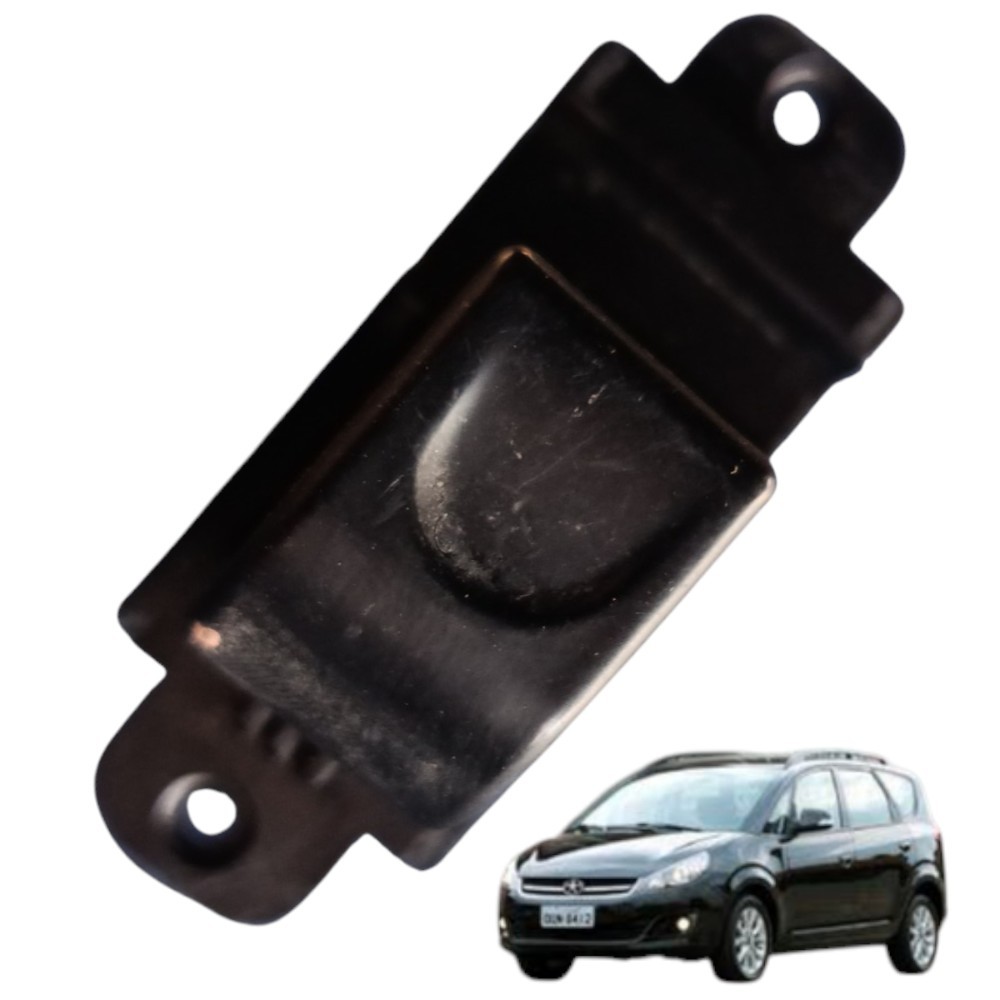 Moldura Botão Vidro Elétrico Traseiro Esq Jac J6 2010 A 2015