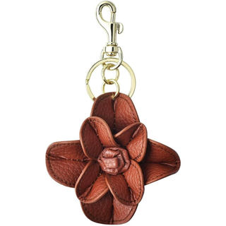 Bonito Flor Saco Encantos Para Mulheres Bolsa Bolsas De Couro Chaveiro Acessórios Retro Estético Presente Perfeito