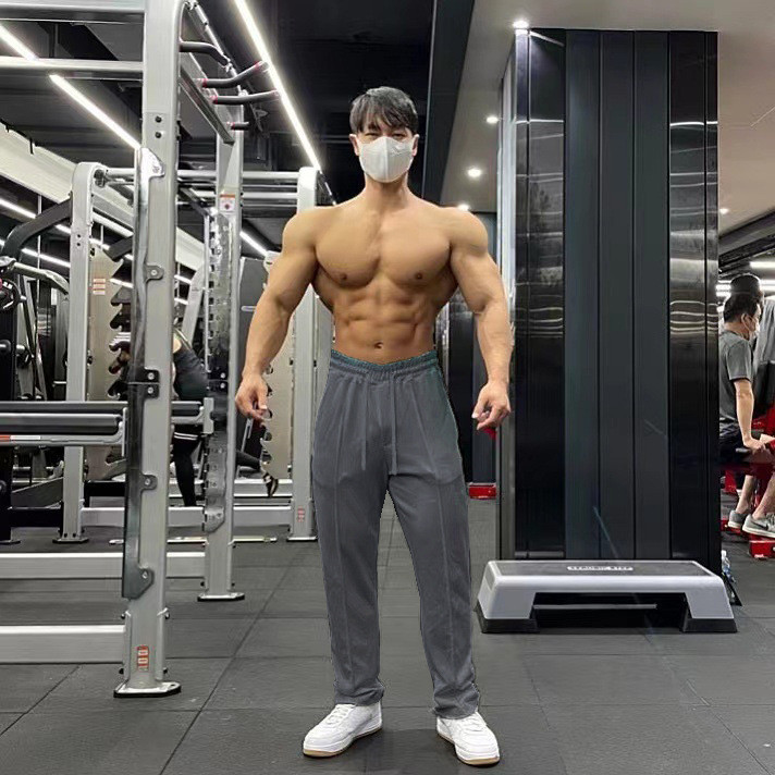 Calças de Fitness esportes lazer exercício ao ar livre musculação correndo estiramento solto Sweatpants