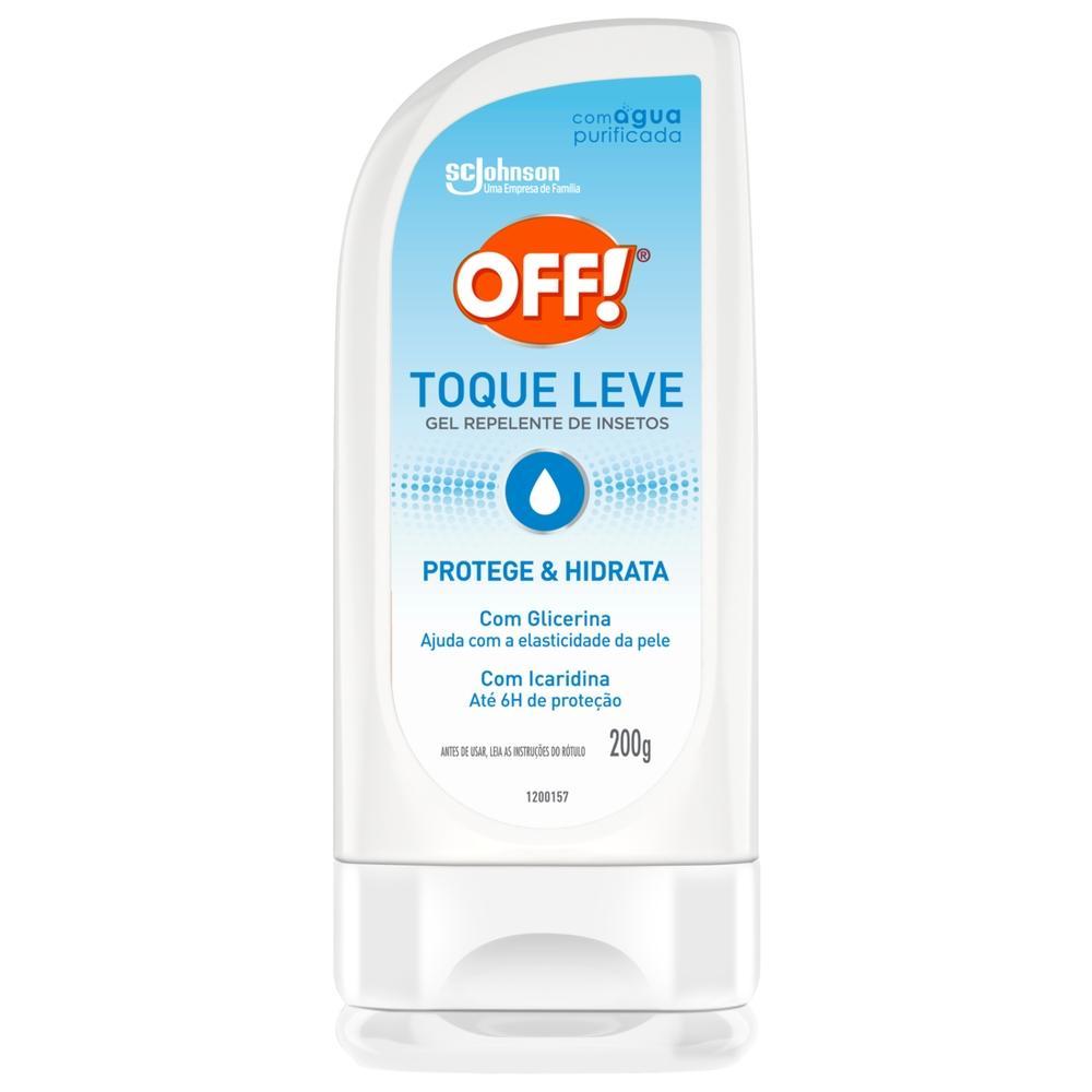 Repelente Gel Off! sem Perfume Toque Leve 200g