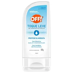 Repelente Gel Off! sem Perfume Toque Leve 200g