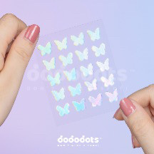 Novo produto Oferta especial DODOTS Acne Patch Acne Patch Fruta Nuvem Borboleta Pêssego Coração 20 Patches por Saco