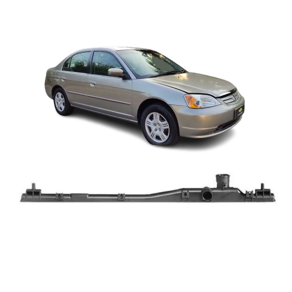 Caixa Radiador Superior Honda Civic 2001 2002 2003 2004 2005 Motor 1.7