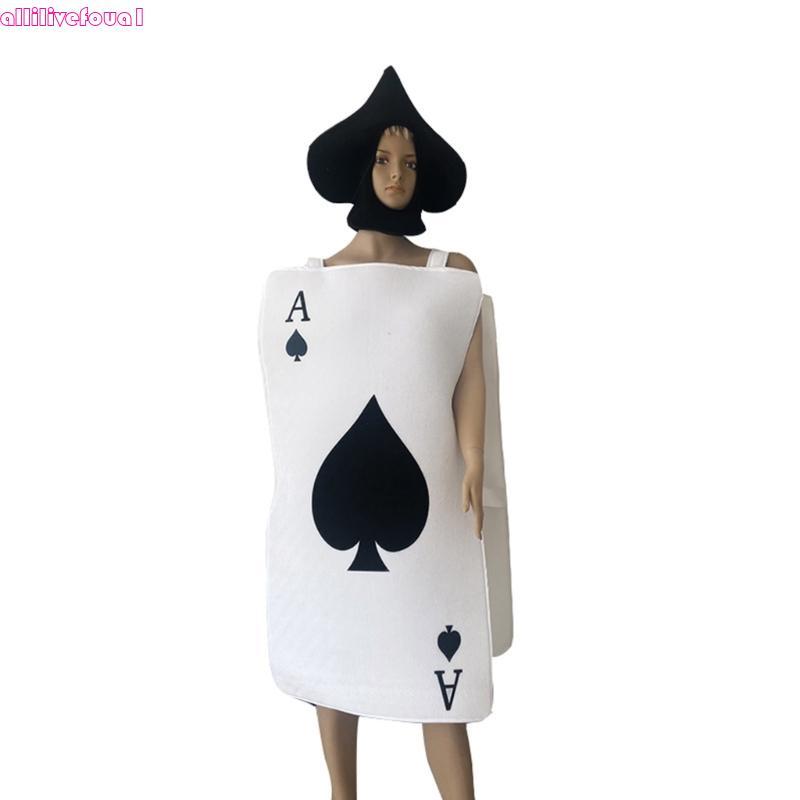 allilivefoua1 Espadas RolePlay Traje Roupa Fantasia-Festa Vestido Impresso Conjunto Halloween Cosplay