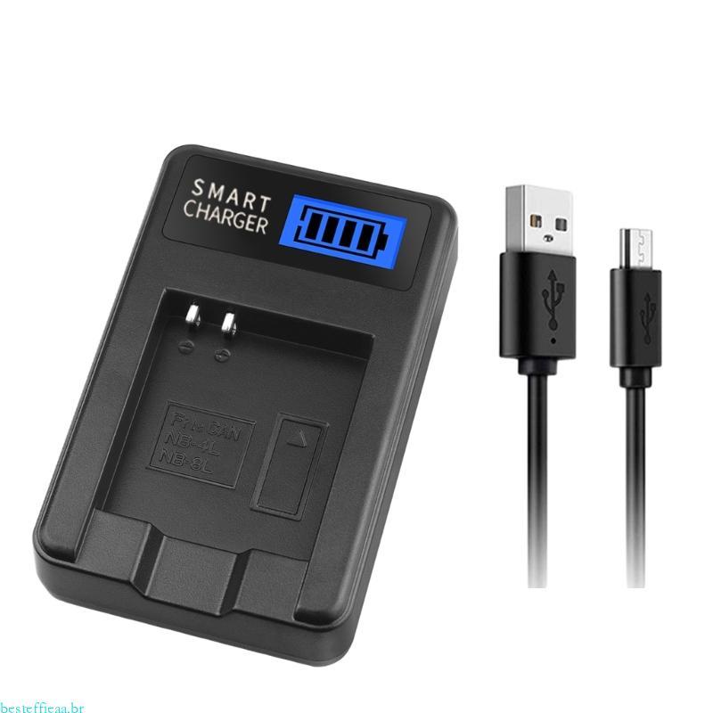 Carregador Câmera USB besteffie Eficiente NB4L Para 50 55 60 65 80 75 Alimentado