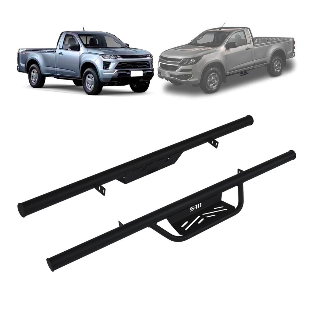 Imagem Estribo Tubo Force S10 2012/... Cabine Simples