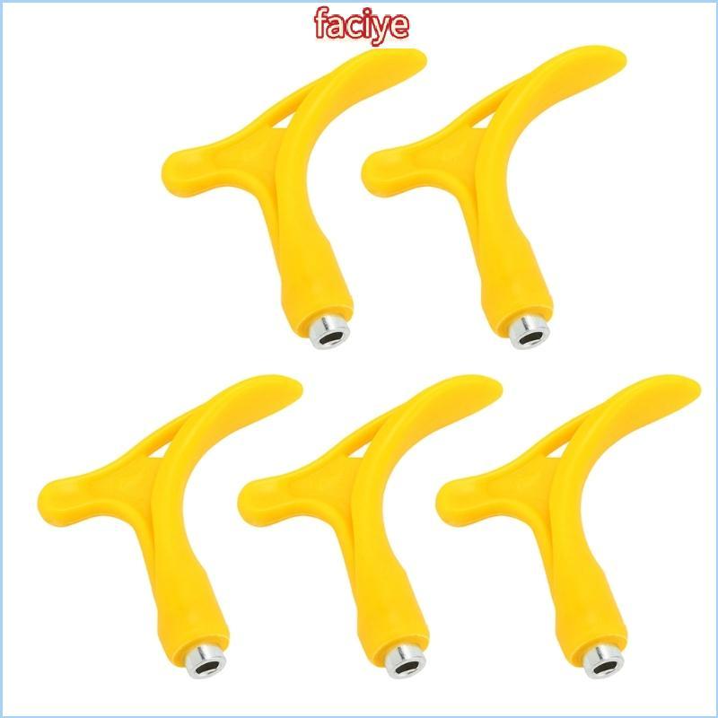 FCY 5 Pcs Profissional Running Shoe Cleat Removedor Ferramenta Extrator De Grampo De Plástico Tamanho Portátil 7x6 5cm P