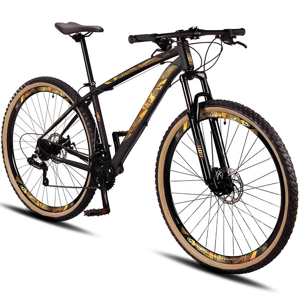 Imagem Bicicleta Aro 29 Aluminio 21 Marchas Pneu Bege Luan Pereira CowBike