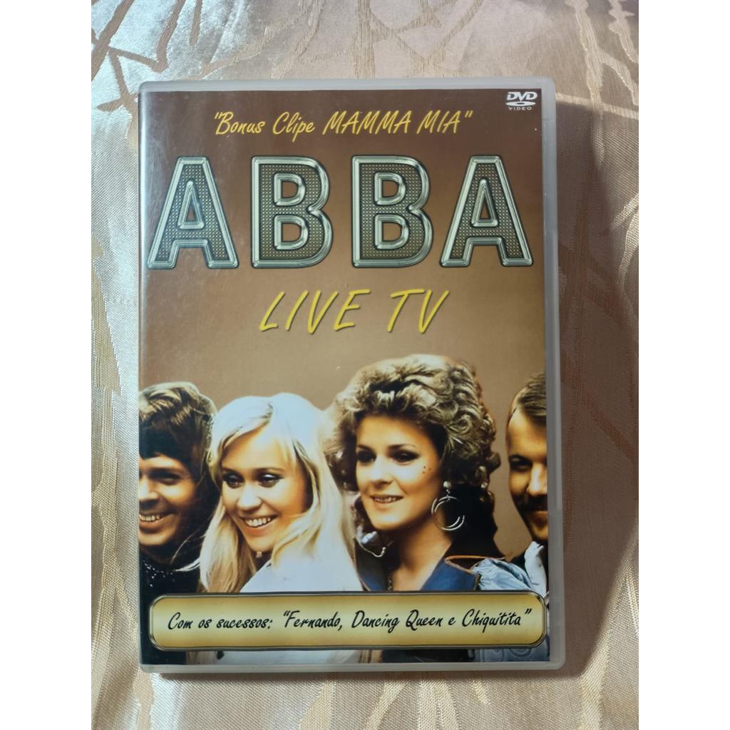 Dvd Abba Live Tv autor Dolby Digital