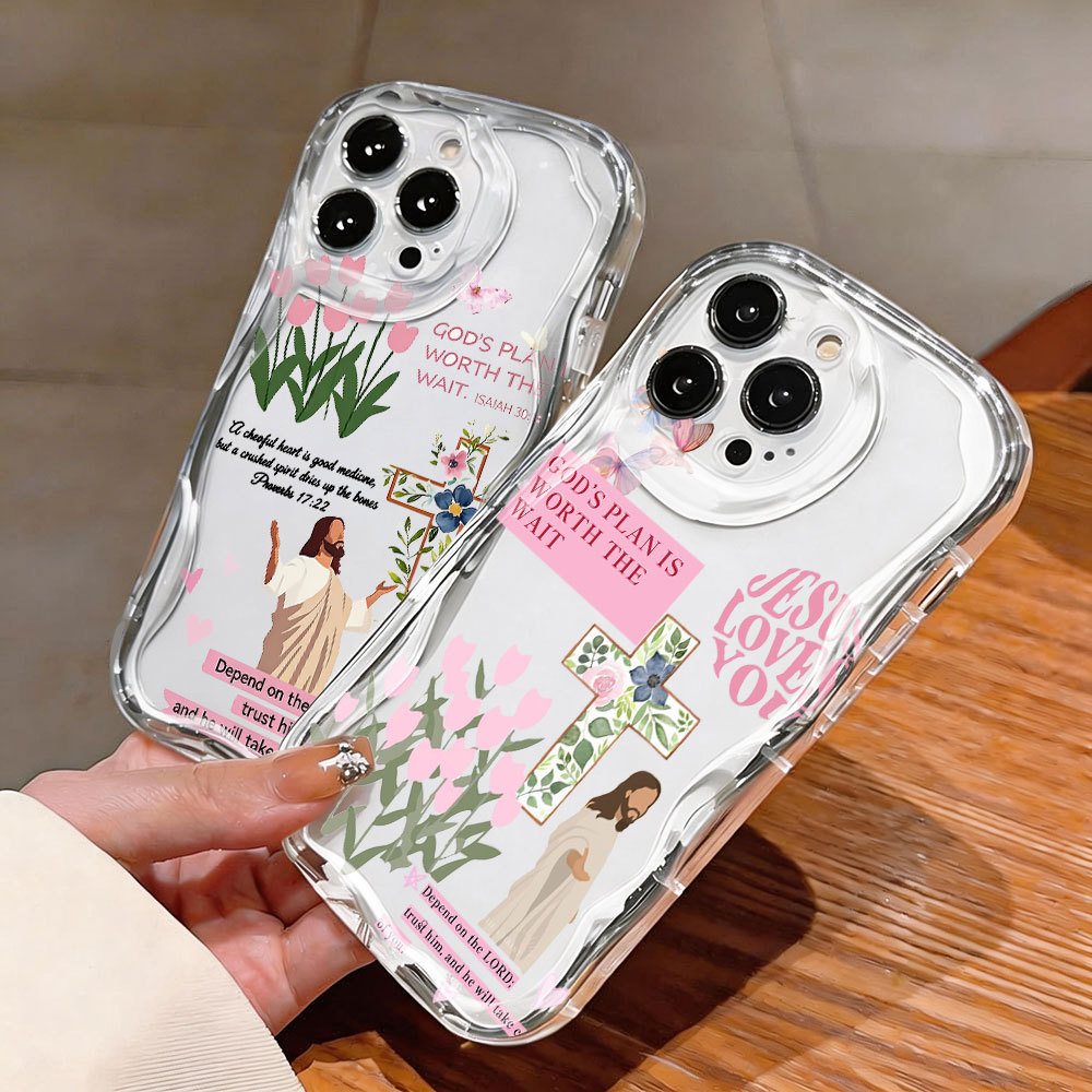 Capinha Capa Para Samsung Galaxy A03 A04E A05 A06 A10 A11 A12 A13 A14 A15 A16 Silicone Estampa Jesus Cristo Case FA607