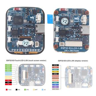 [FSP] Placa De Desenvolvimento ESP32 1.69 Polegadas 262K IPS Touch LCD Display TFT Módulo De Tela 240280 WiFi Smart Para