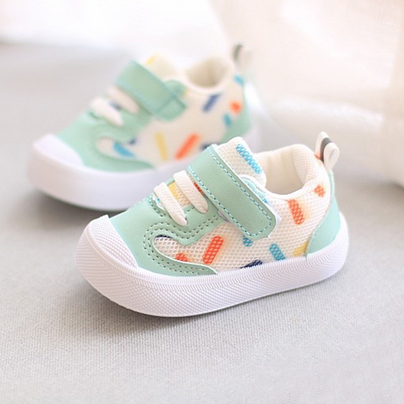 Tênis Infantil Para Bebês De 0 A 3 Anos . Sapatos Infantis , Casuais Meninos E Meninas Leve Macio