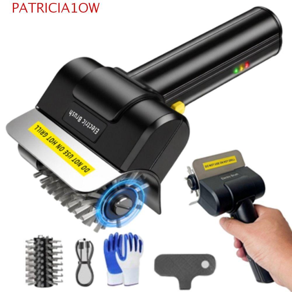PATRICIA1OW Escova Para Grelha Elétrica , Portátil De Aço Inoxidável Limpeza De Churrasco , Eficiente