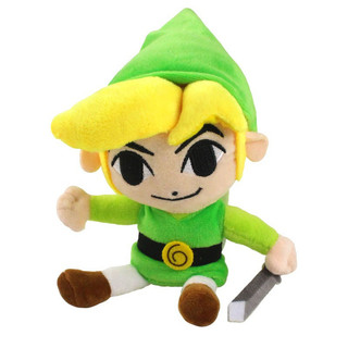 Brinquedo de Pelúcia de 25cm do Jogo Japonês Nintendo "The Legend of Zelda", Boneco de Animal Fofo e Macio, Presente de 