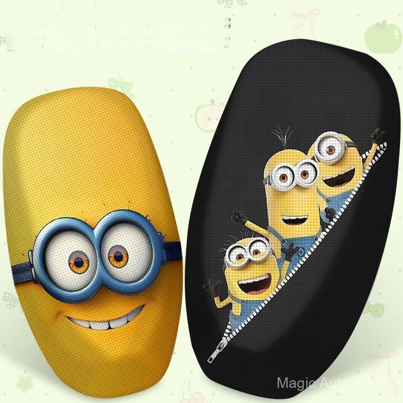 Capa de Assento para Scooter Elétrico Minions, Proteção Solar, Adequada para Scooter Elétrico Aima, Protetor de Almofada
