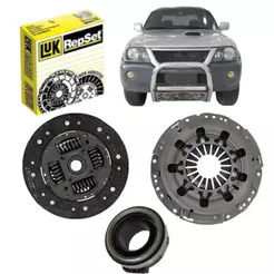 KIT EMBREAGEM LUK COMPATÍVEL COM MITSUBISHI L200 1994 A 2011