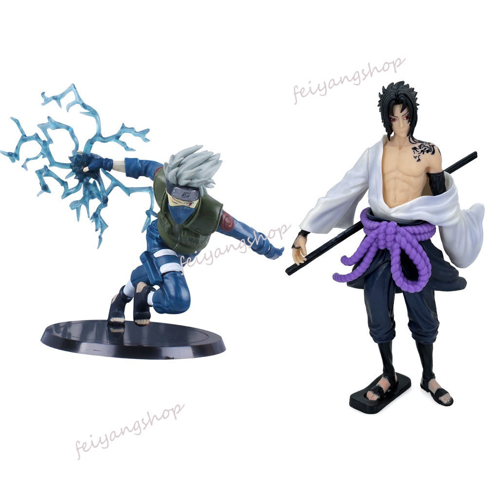 Figura de Ação/Figura Articulada Modelo Naruto Kakashi Sasuke Uchiha/Anime Colecionável