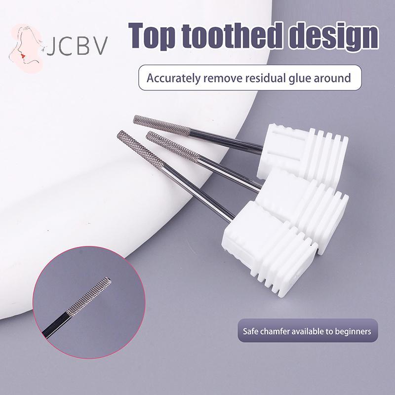 [JCBV] 1 Peça De Aço De Tungstênio Profissional Para Unhas , Lixas De Unha , Esmalte Em Gel , Remoção De Rebarbas Máquin